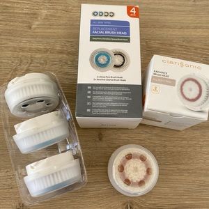 BUNDLE of 4 Clarisonic & Compatible Brush heads